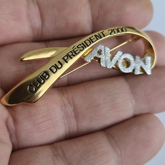 Brooch AVON  Club Du Président 2000 - Picture 2 of 4